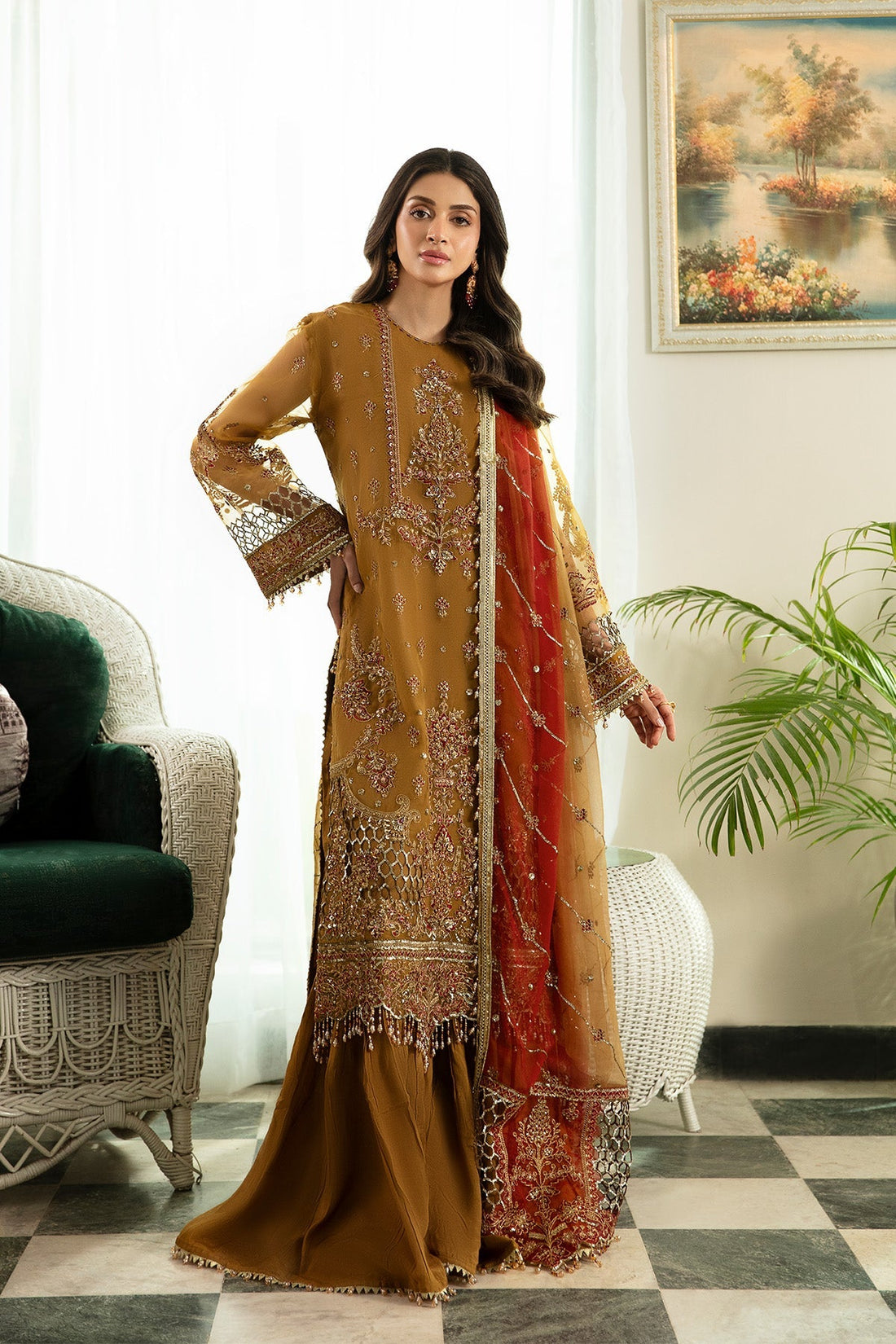 Raeesa Premium | Dehleez Formals | Dl 1034 by Raeesa Premium - Designer Dress  - Type : Ladies Clothes - Available at Libayah - 100% Original 
