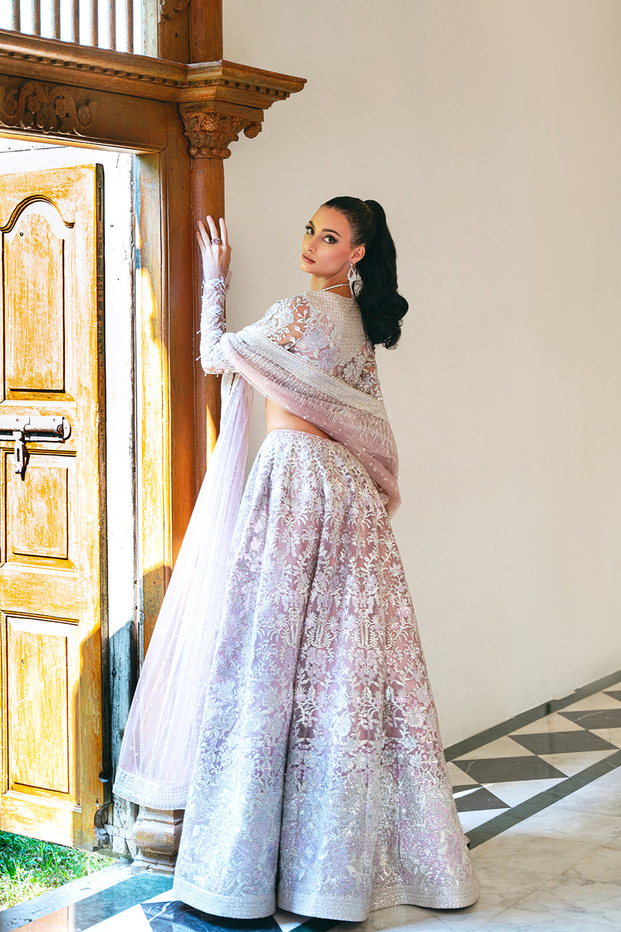 Saira Rizwan | Naqsh Festive 2024 | SRN24-03 FRANCESCA by Saira Rizwan - Designer Dress - Type: Ladies Clothes - Available at Libayah - 100% Original