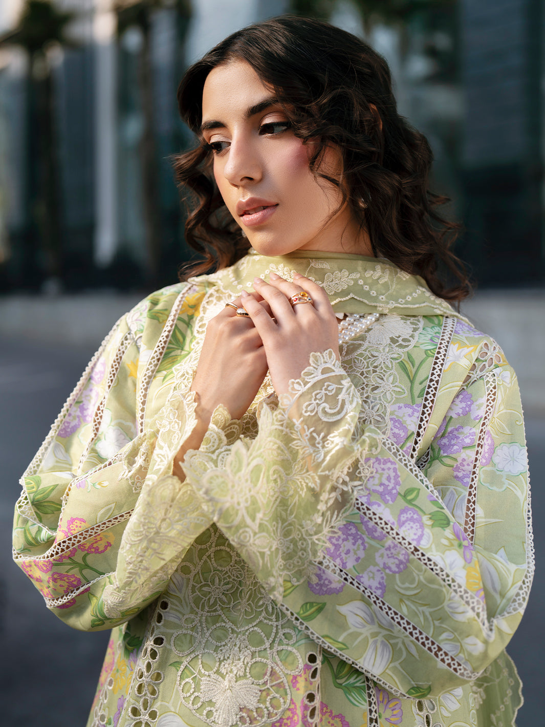 Mahnur | Broadway Luxury Lawn 26 | BW - 005 by Mahnur - Designer Dress - Type : Luxury Dress - Available at Libayah - 100% Original
