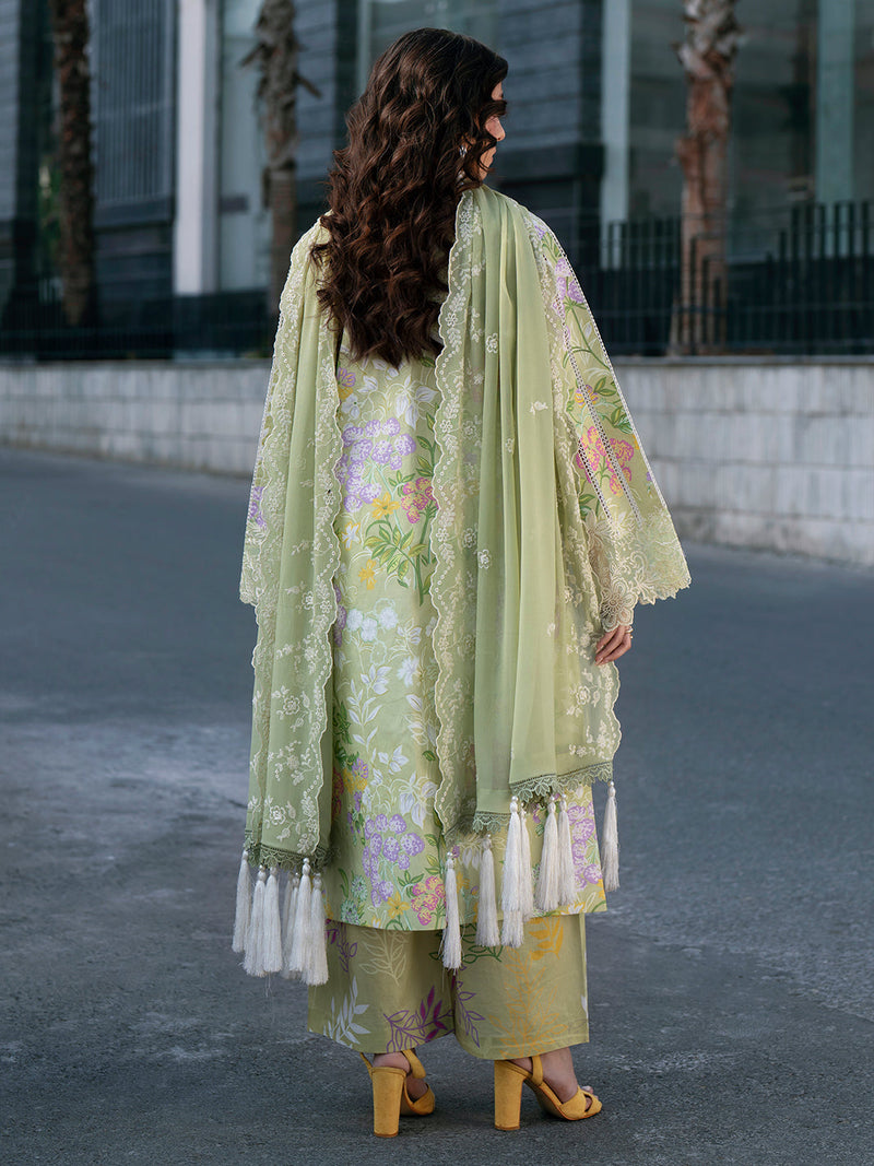 Mahnur | Broadway Luxury Lawn 26 | BW - 005 by Mahnur - Designer Dress - Type : Luxury Dress - Available at Libayah - 100% Original