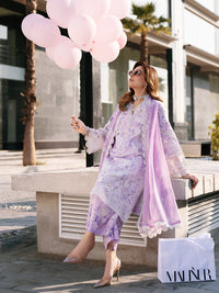 Mahnur | Broadway Luxury Lawn 26 | BW - 009 by Mahnur - Designer Dress - Type : Luxury Dress - Available at Libayah - 100% Original