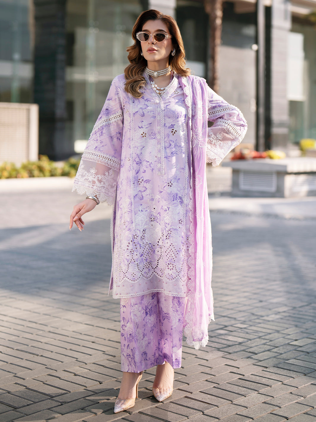 Mahnur | Broadway Luxury Lawn 26 | BW - 009 by Mahnur - Designer Dress - Type : Luxury Dress - Available at Libayah - 100% Original