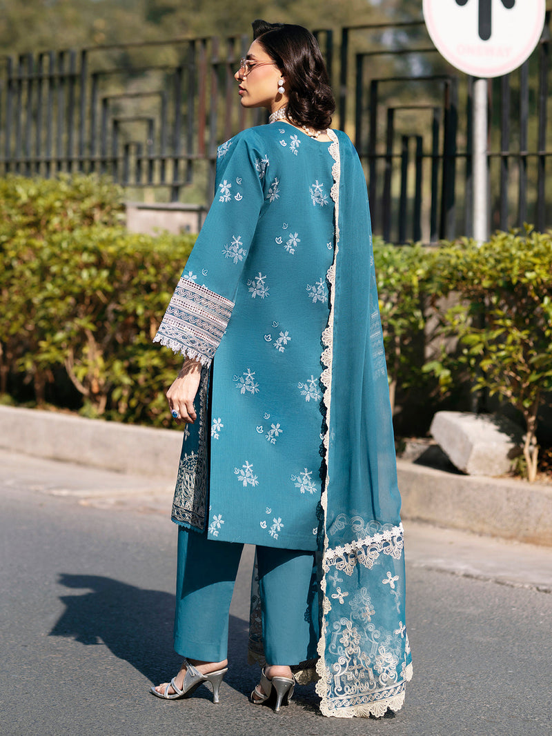 Mahnur | Broadway Luxury Lawn 26 | BW - 010 by Mahnur - Designer Dress - Type : Luxury Dress - Available at Libayah - 100% Original