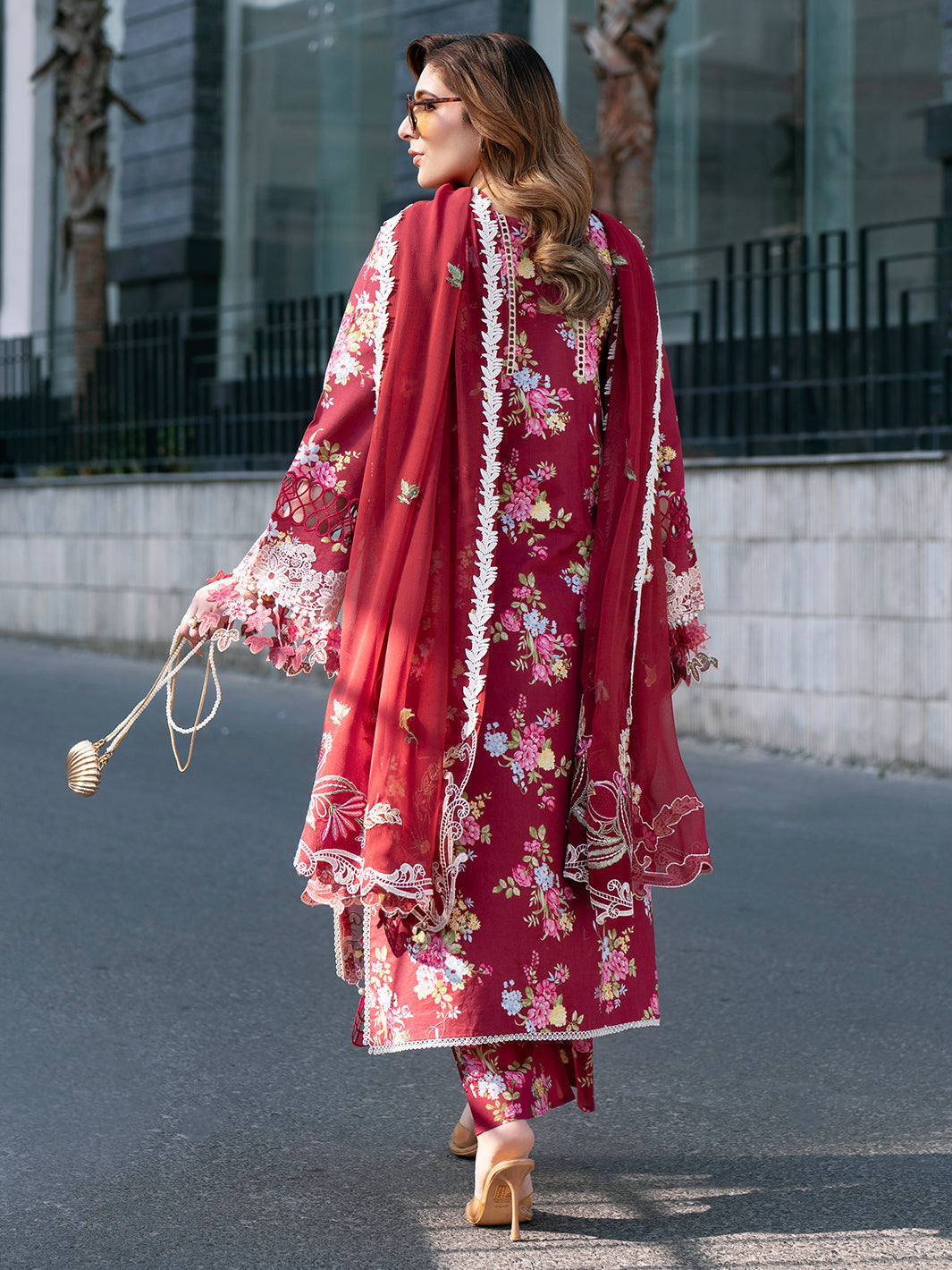 Mahnur | Broadway Luxury Lawn 26 | BW - 011 by Mahnur - Designer Dress - Type : Luxury Dress - Available at Libayah - 100% Original