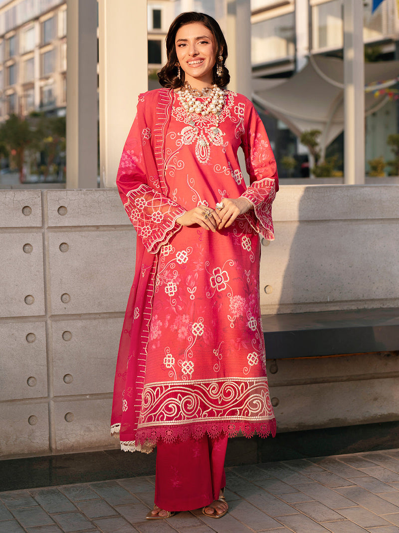 Mahnur | Broadway Luxury Lawn 26 | BW - 013 by Mahnur - Designer Dress - Type : Luxury Dress - Available at Libayah - 100% Original