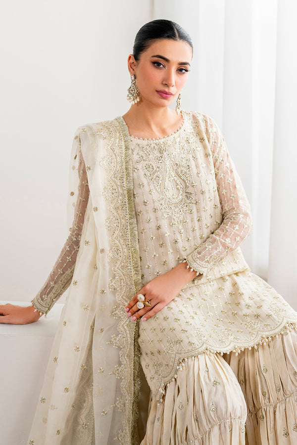 Baroque | Velvet Formals | CHIFFON UF-687 by Baroque - Designer Dress - Type: Ladies Clothes - Available at Libayah - 100% Original