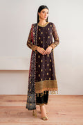 Baroque | Velvet Formals | CHIFFON UF-683 by Baroque - Designer Dress - Type: Ladies Clothes - Available at Libayah - 100% Original