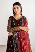 Baroque | Velvet Formals | CHIFFON UF-683 by Baroque - Designer Dress - Type: Ladies Clothes - Available at Libayah - 100% Original