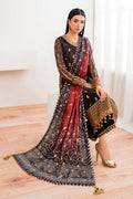 Baroque | Velvet Formals | CHIFFON UF-683 by Baroque - Designer Dress - Type: Ladies Clothes - Available at Libayah - 100% Original