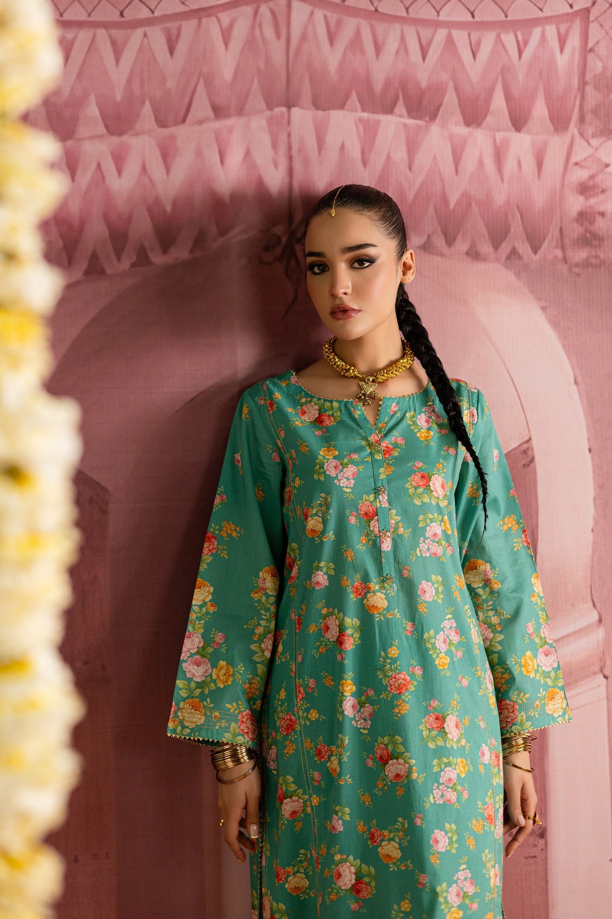 Batik | Chargbagh | Aquamarine by Batik - Designer Dress - Type: Ladies Clothes - Available at Libayah - 100% Original