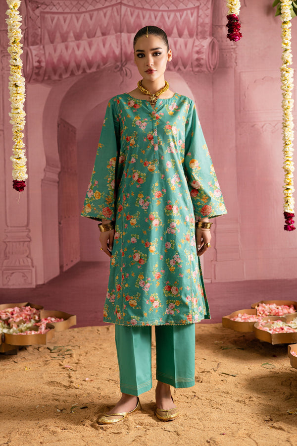 Batik | Chargbagh | Aquamarine by Batik - Designer Dress - Type: Ladies Clothes - Available at Libayah - 100% Original