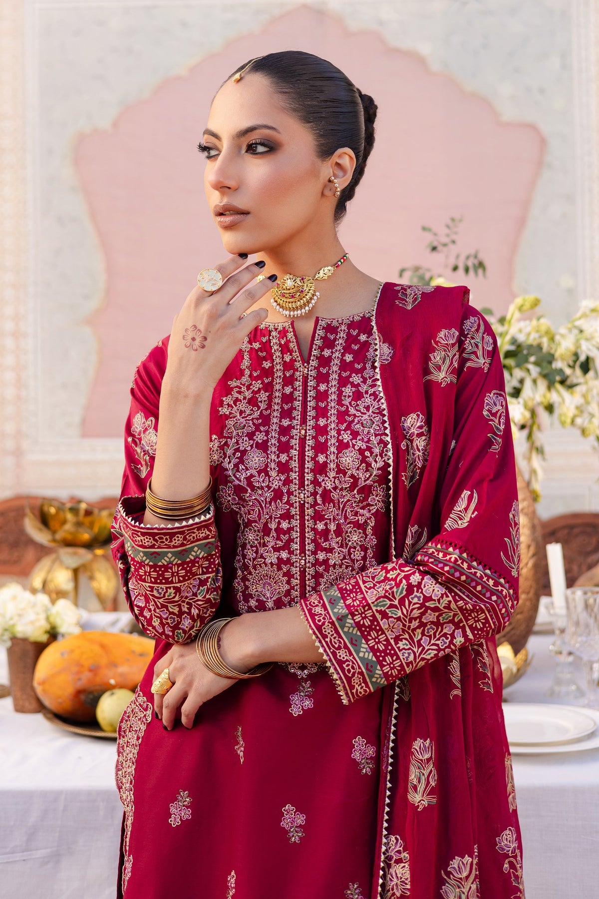 Batik | Chargbagh | Laleh by Batik - Designer Dress - Type: Ladies Clothes - Available at Libayah - 100% Original