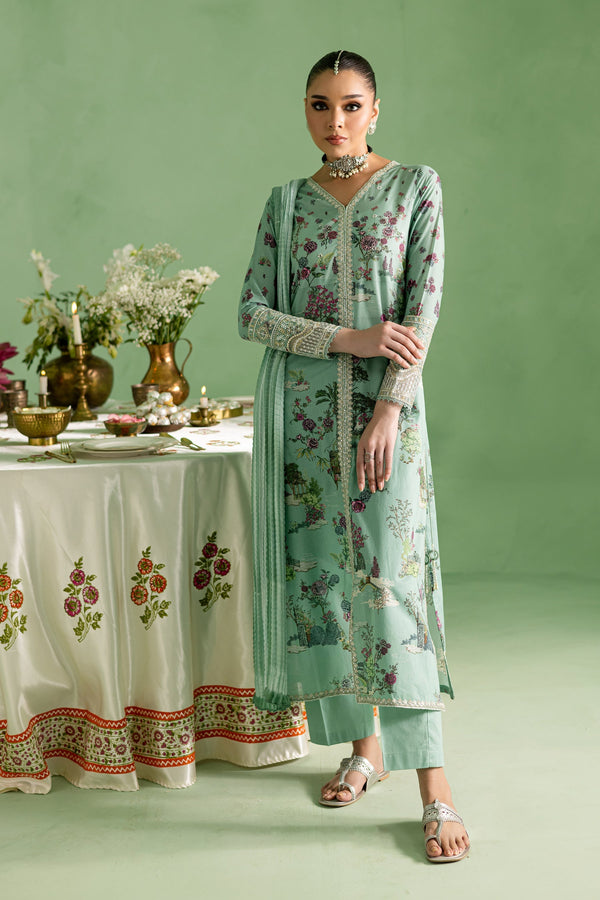 Batik | Chargbagh | Crepe by Batik - Designer Dress - Type: Ladies Clothes - Available at Libayah - 100% Original
