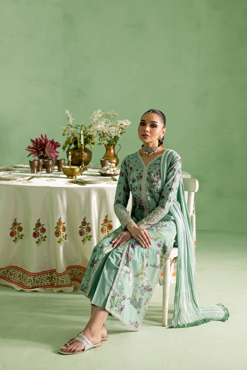 Batik | Chargbagh | Crepe by Batik - Designer Dress - Type: Ladies Clothes - Available at Libayah - 100% Original