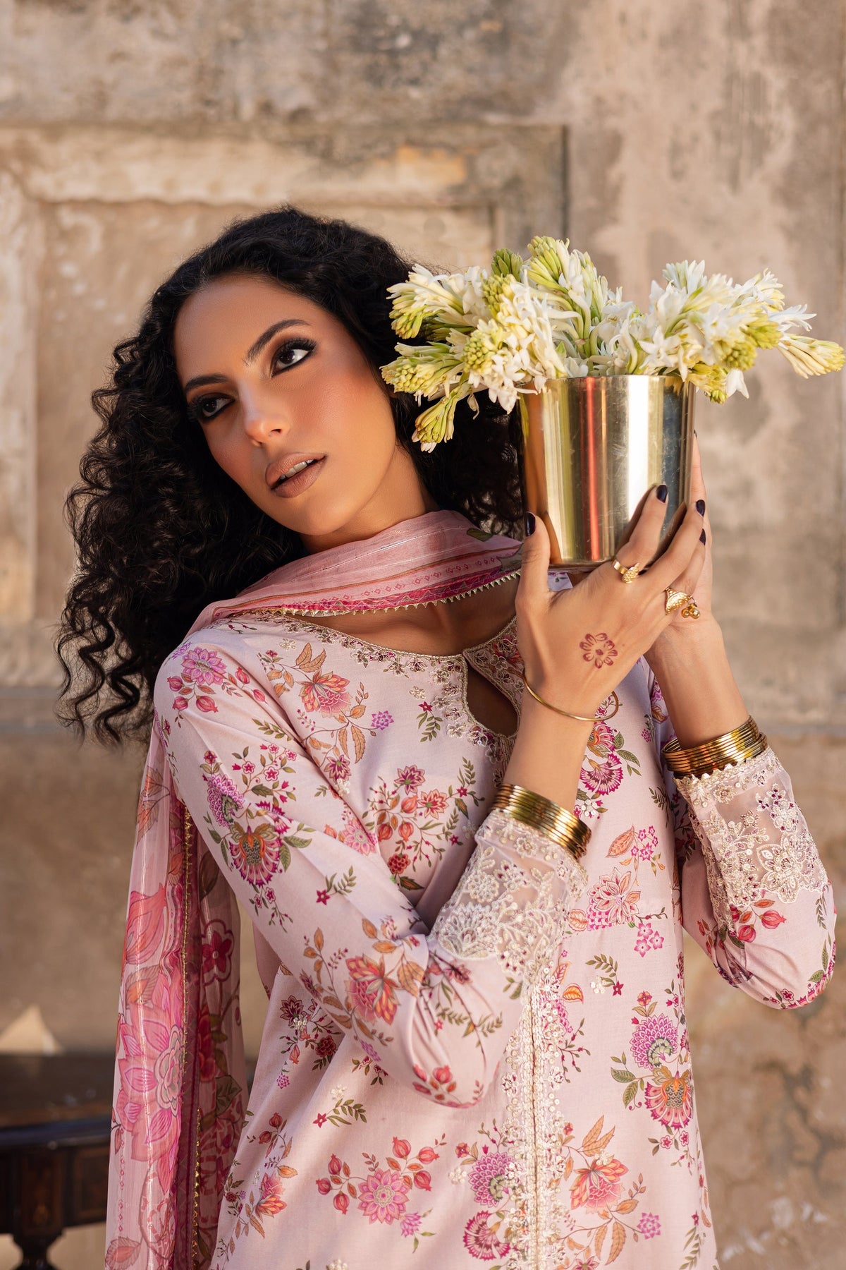 Batik | Chargbagh | Pink Lilly by Batik - Designer Dress - Type: Ladies Clothes - Available at Libayah - 100% Original