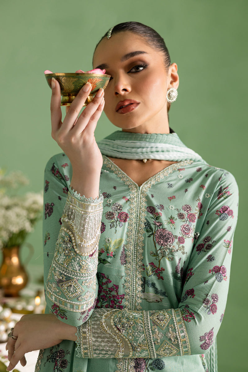 Batik | Chargbagh | Crepe by Batik - Designer Dress - Type: Ladies Clothes - Available at Libayah - 100% Original