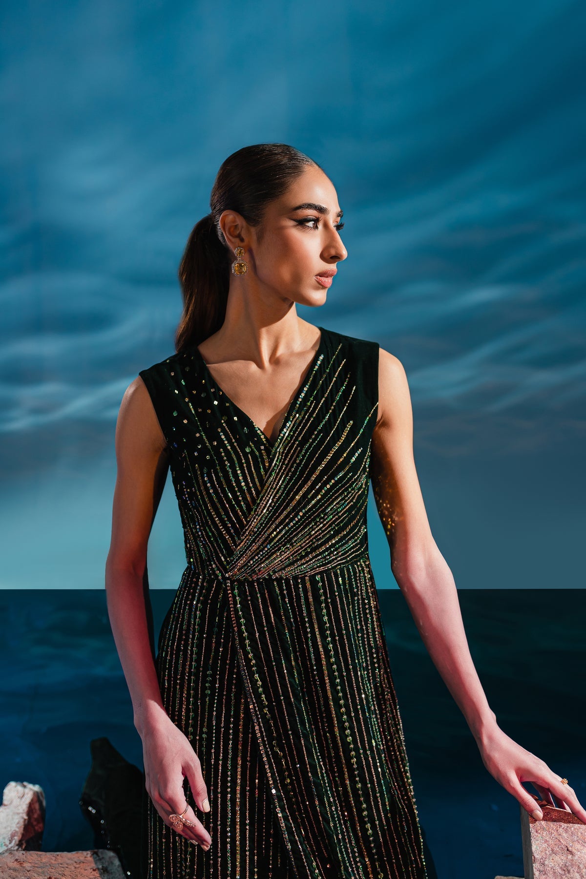 Batik | Desire Formal Dresses | Musgo by Batik - Designer Dress - Type: Ladies Clothes - Available at Libayah - 100% Original