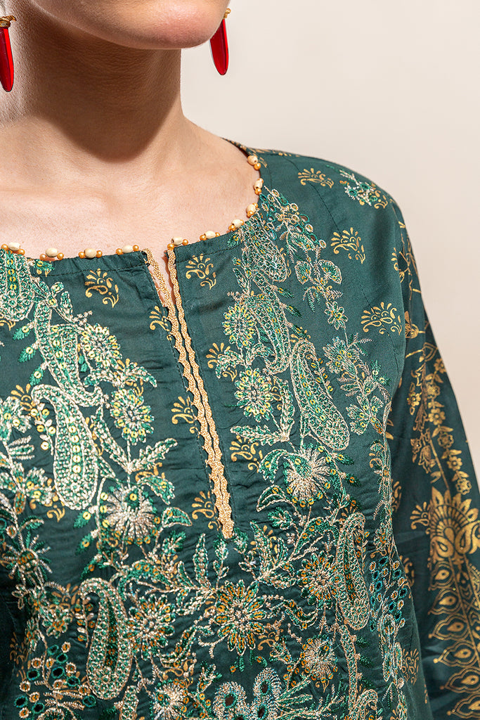 Beechtree | Luxe S 24 | EMERALD SPRUCE by Beechtree - Designer Dress - Type: Ladies Clothes - Available at Libayah - 100% Original
