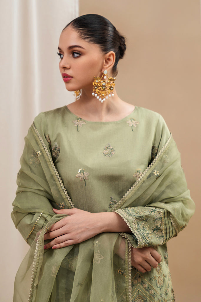 Beechtree | Luxe S 24 | ARTIC SAGE by Beechtree - Designer Dress - Type: Ladies Clothes - Available at Libayah - 100% Original