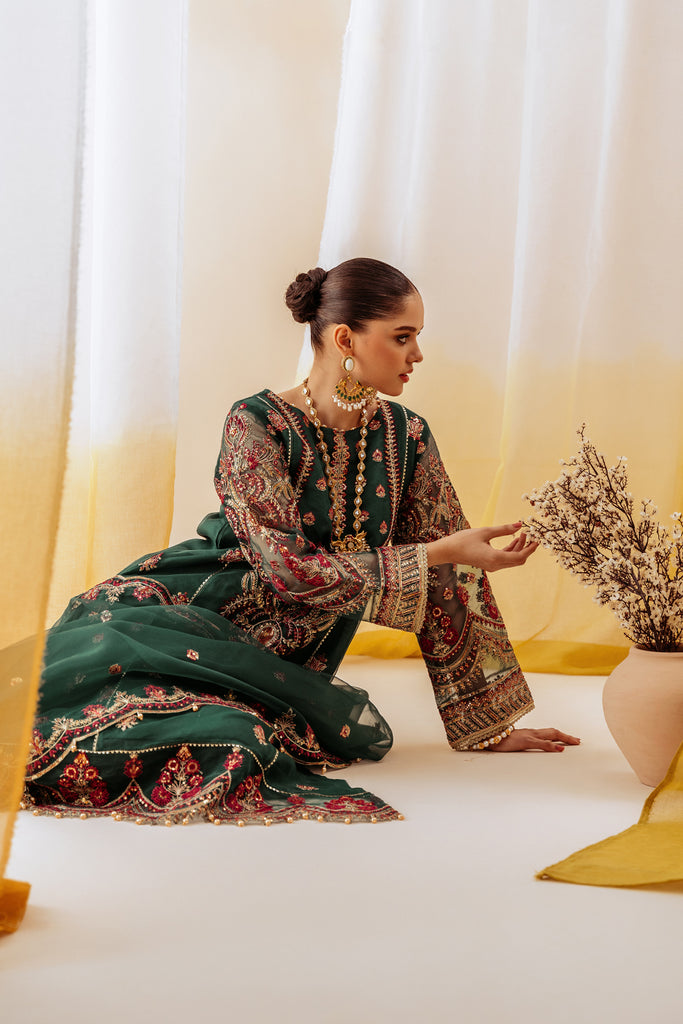 Beechtree | Luxe S 24 | EMERALD AFFAIR by Beechtree - Designer Dress - Type: Ladies Clothes - Available at Libayah - 100% Original