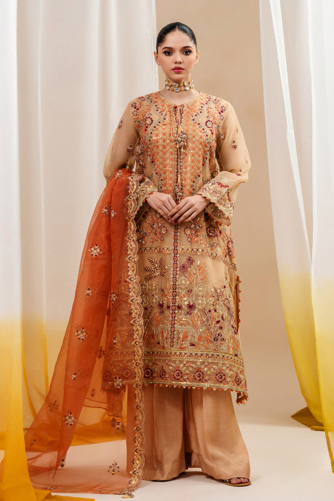 Beechtree | Luxe S 24 | SAFFRON BLOSSOM by Beechtree - Designer Dress - Type: Ladies Clothes - Available at Libayah - 100% Original