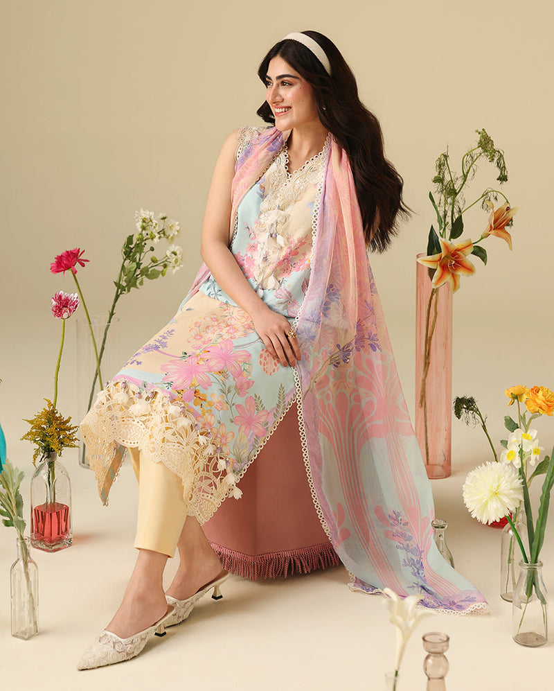 Afrozeh | Basic Pret 26 RTW | NACRE by Afrozeh - Designer Dress  - Type : Ladies Clothes - Available at Libayah - 100% Original 