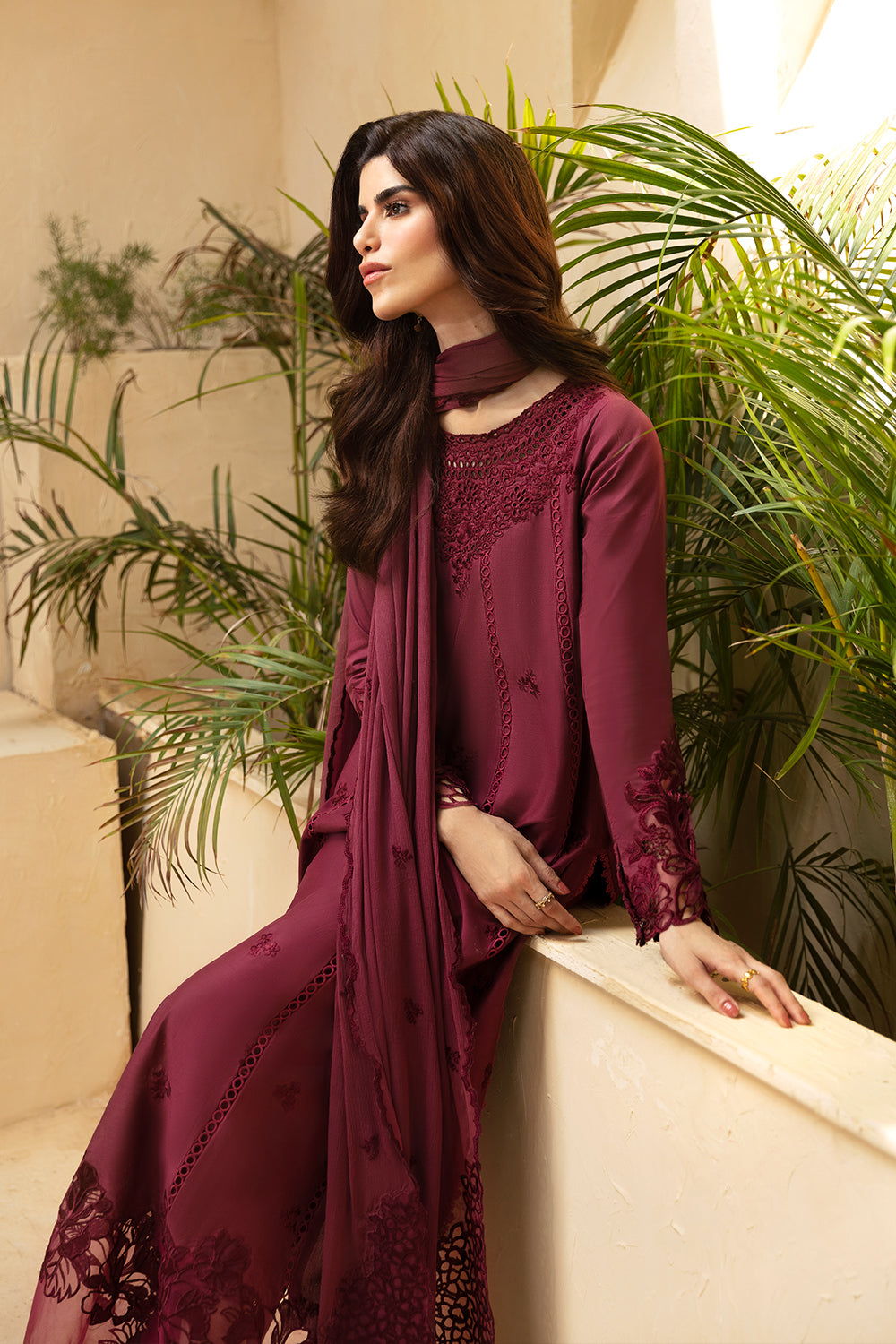 Azure | Luxe Formals | Berry Delight by Azure - Designer Dress - Type: Ladies Clothes - Available at Libayah - 100% Original