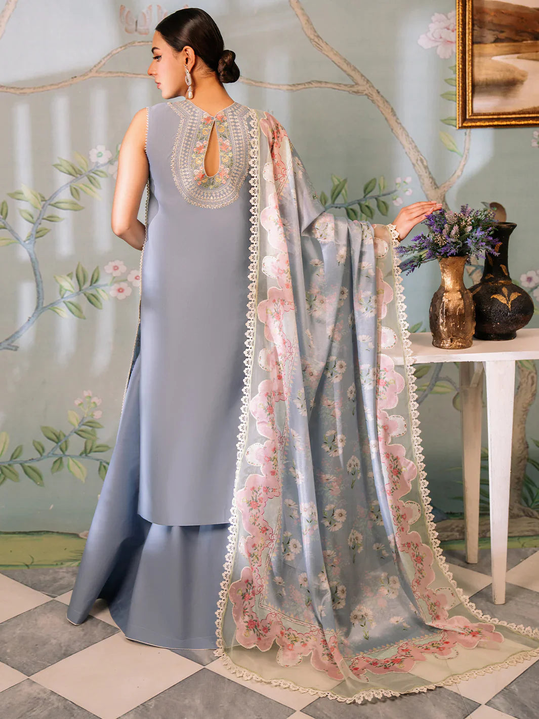 Bin Ilyas | La Hira Spring Summer 24 | 205-B by Bin Ilyas - Designer Dress - Type: Ladies Clothes - Available at Libayah - 100% Original