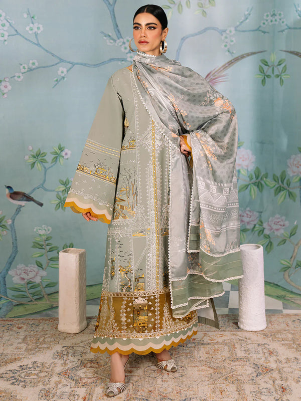 Bin Ilyas | La Hira Spring Summer 24 | 206-A by Bin Ilyas - Designer Dress - Type: Ladies Clothes - Available at Libayah - 100% Original
