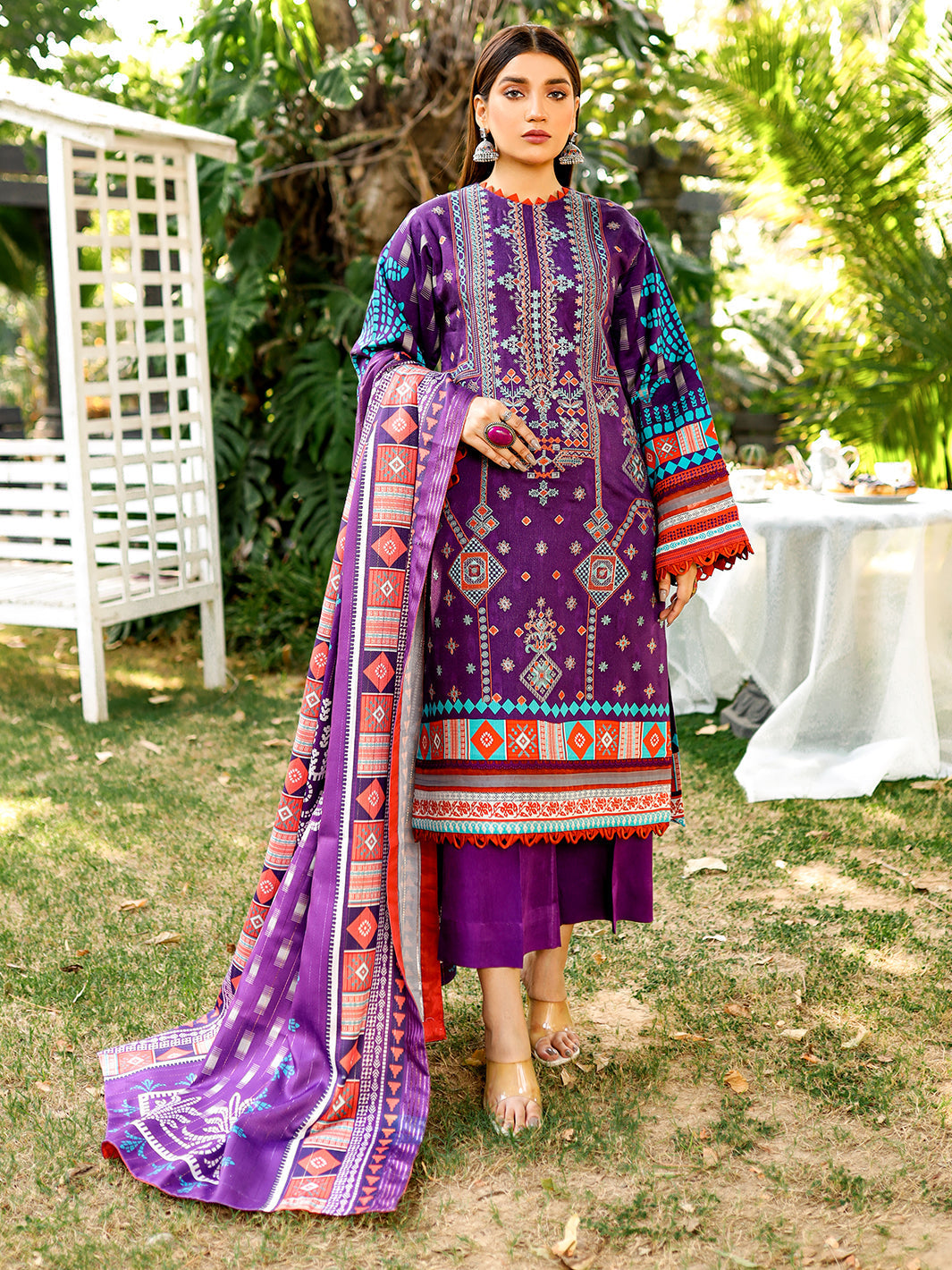 Bin Ilyas | Maya Jahan Winter 24 |  761 B by Bin Ilyas - Designer Dress - Type: Ladies Clothes - Available at Libayah - 100% Original