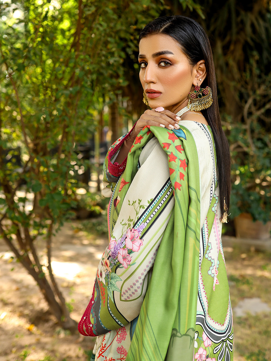 Bin Ilyas | Maya Jahan Winter 24 | 762 A by Bin Ilyas - Designer Dress - Type: Ladies Clothes - Available at Libayah - 100% Original