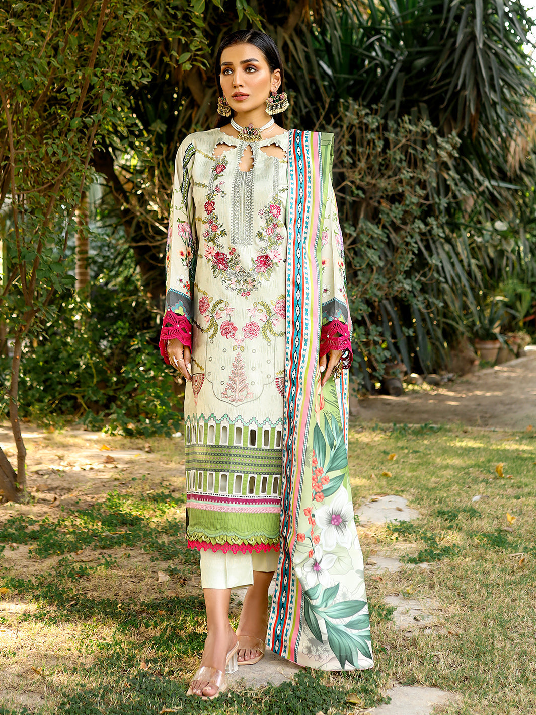 Bin Ilyas | Maya Jahan Winter 24 | 762 A by Bin Ilyas - Designer Dress - Type: Ladies Clothes - Available at Libayah - 100% Original