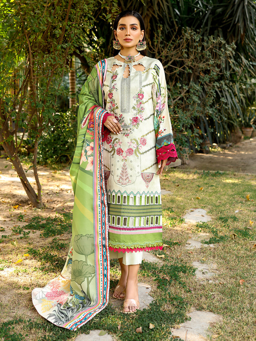 Bin Ilyas | Maya Jahan Winter 24 | 762 A by Bin Ilyas - Designer Dress - Type: Ladies Clothes - Available at Libayah - 100% Original