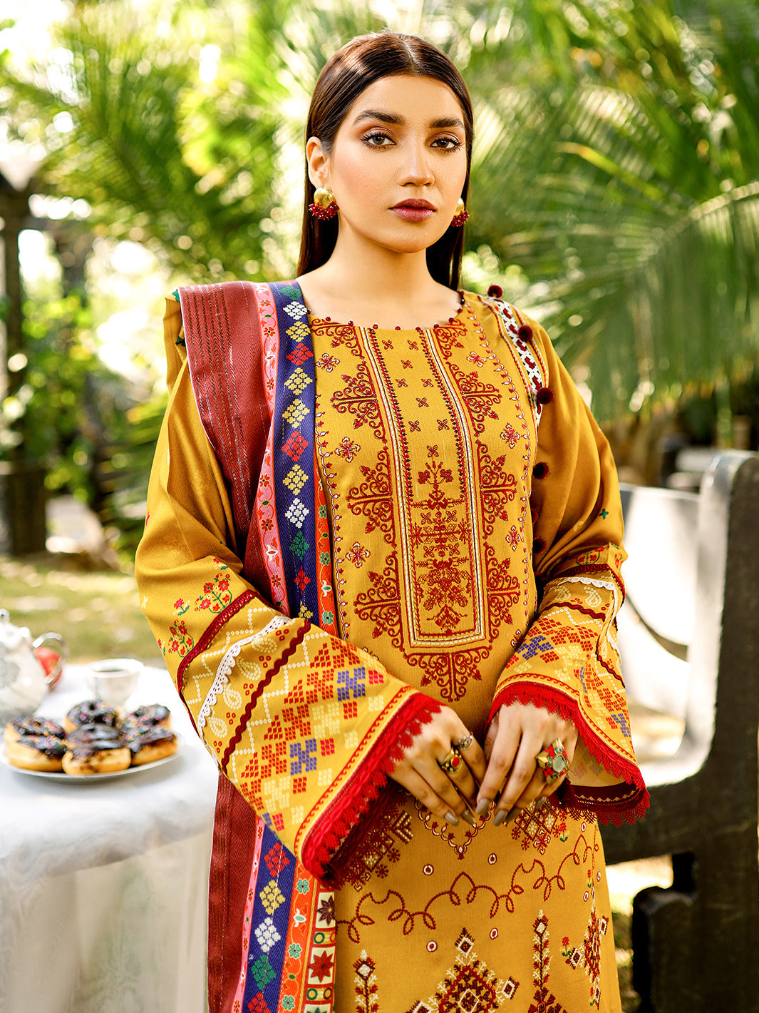Bin Ilyas | Maya Jahan Winter 24 |  763 A by Bin Ilyas - Designer Dress - Type: Ladies Clothes - Available at Libayah - 100% Original