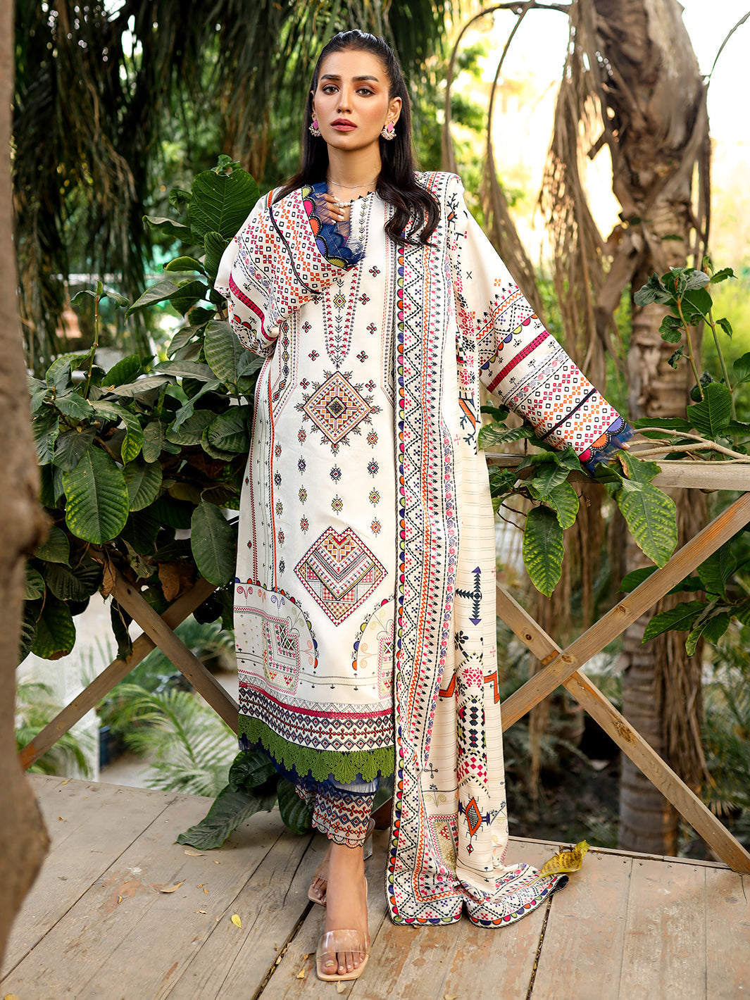 Bin Ilyas | Maya Jahan Winter 24 | 764 A by Bin Ilyas - Designer Dress - Type: Ladies Clothes - Available at Libayah - 100% Original