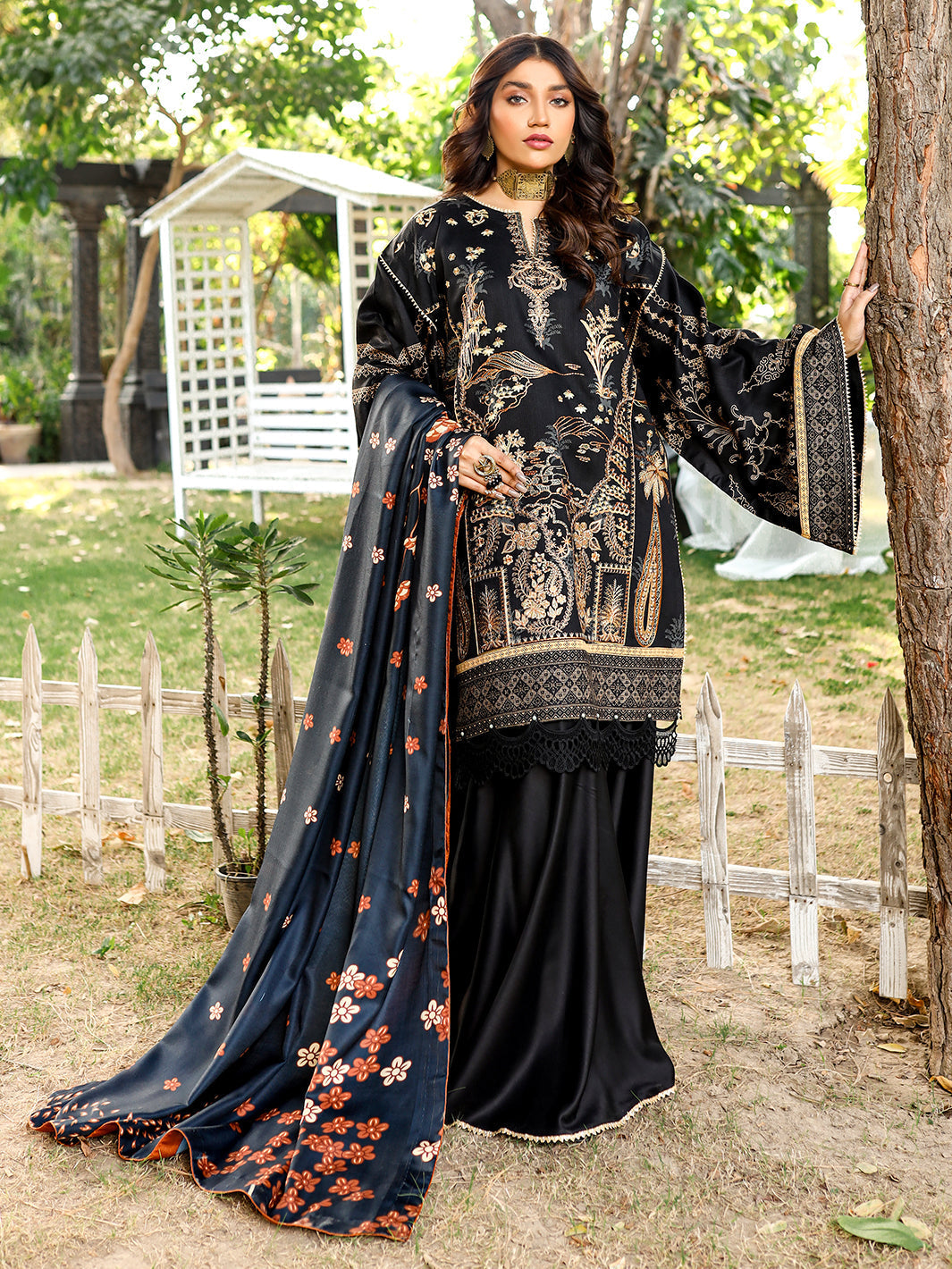 Bin Ilyas | Maya Jahan Winter 24 |766 A by Bin Ilyas - Designer Dress - Type: Ladies Clothes - Available at Libayah - 100% Original