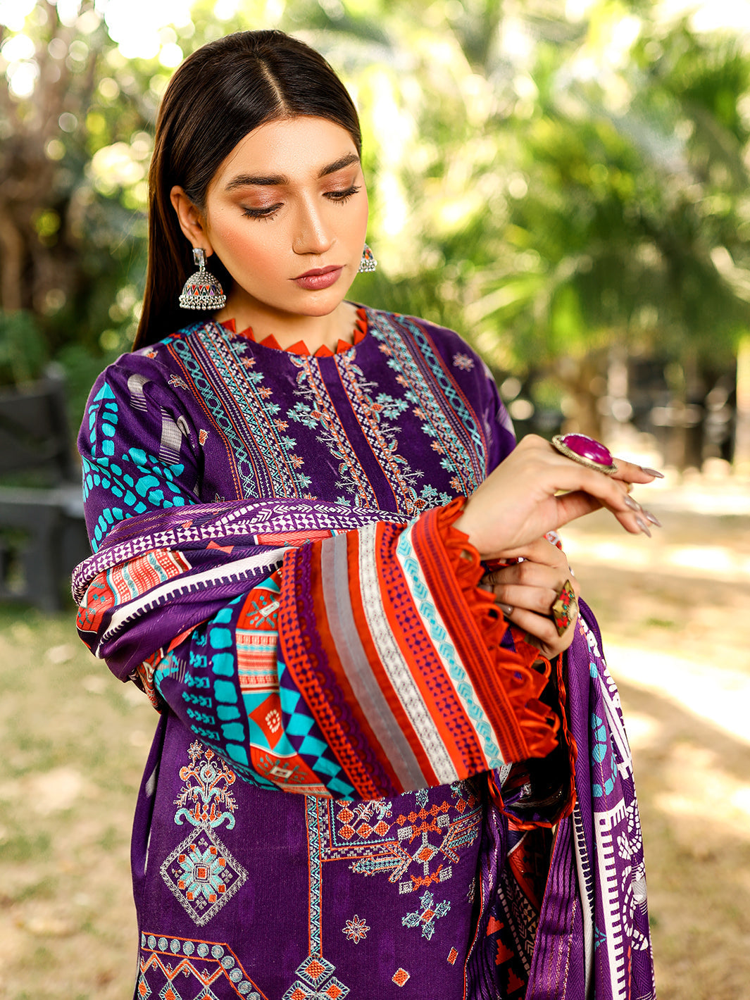 Bin Ilyas | Maya Jahan Winter 24 |  761 B by Bin Ilyas - Designer Dress - Type: Ladies Clothes - Available at Libayah - 100% Original