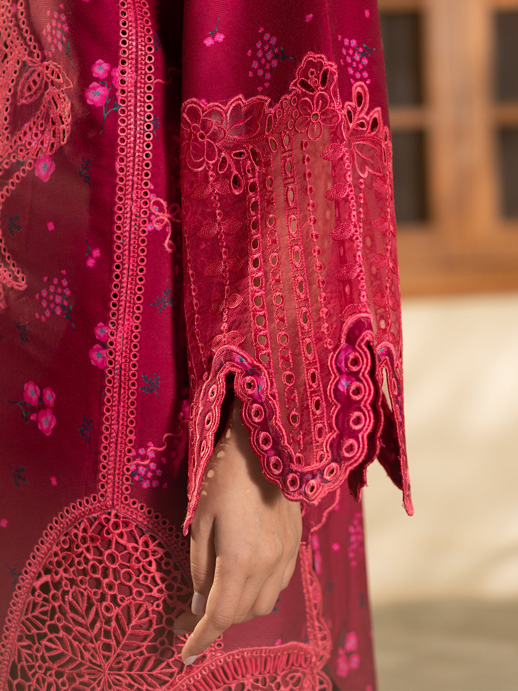 Bin Ilyas | Olivia Embroidered Winter 24 |  527 - A by Bin Ilyas - Designer Dress - Type: Ladies Clothes - Available at Libayah - 100% Original