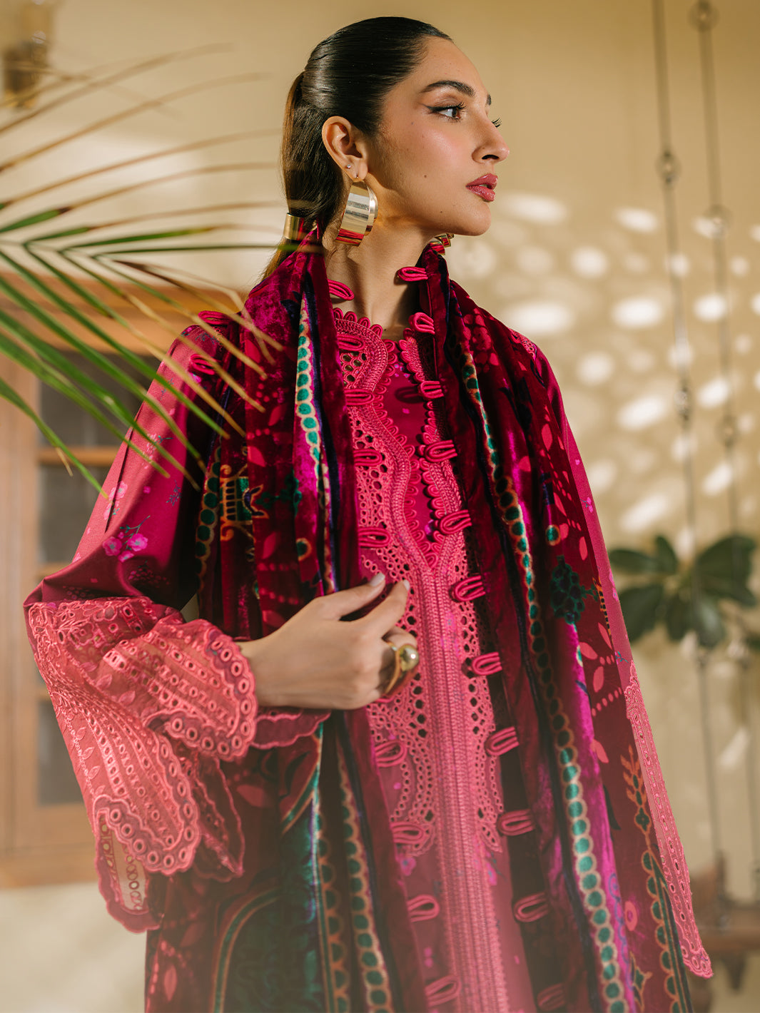 Bin Ilyas | Olivia Embroidered Winter 24 |  527 - A by Bin Ilyas - Designer Dress - Type: Ladies Clothes - Available at Libayah - 100% Original