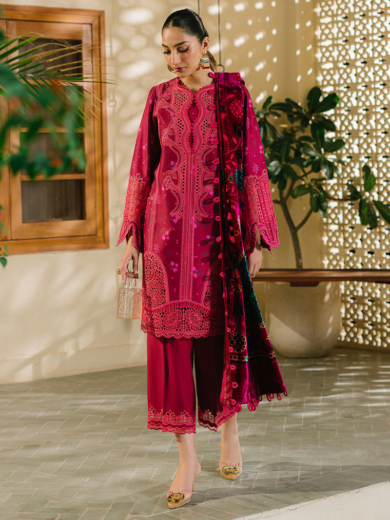 Bin Ilyas | Olivia Embroidered Winter 24 |  527 - A by Bin Ilyas - Designer Dress - Type: Ladies Clothes - Available at Libayah - 100% Original