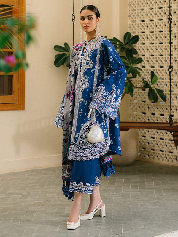 Bin Ilyas | Olivia Embroidered Winter 24 |  527 - B by Bin Ilyas - Designer Dress - Type: Ladies Clothes - Available at Libayah - 100% Original