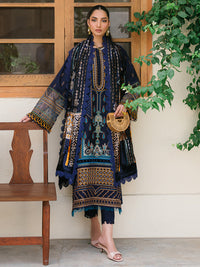 Bin Ilyas | Olivia Embroidered Winter 24 |  522 - A by Bin Ilyas - Designer Dress - Type: Ladies Clothes - Available at Libayah - 100% Original