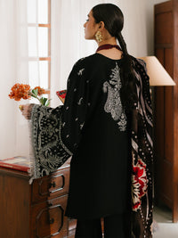 Bin Ilyas | Olivia Embroidered Winter 24 |  523 - B by Bin Ilyas - Designer Dress - Type: Ladies Clothes - Available at Libayah - 100% Original