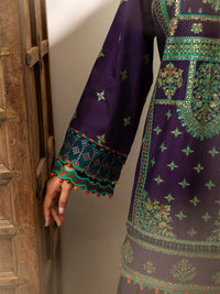 Bin Ilyas | Olivia Embroidered Winter 24 |   524 - B by Bin Ilyas - Designer Dress - Type: Ladies Clothes - Available at Libayah - 100% Original