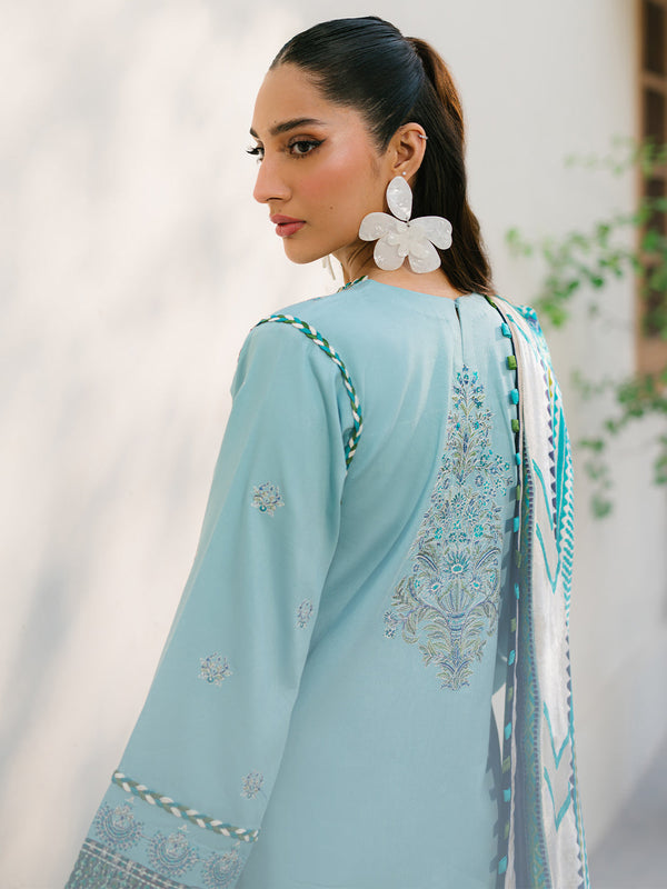 Bin Ilyas | Olivia Embroidered Winter 24 |  525 - A by Bin Ilyas - Designer Dress - Type: Ladies Clothes - Available at Libayah - 100% Original