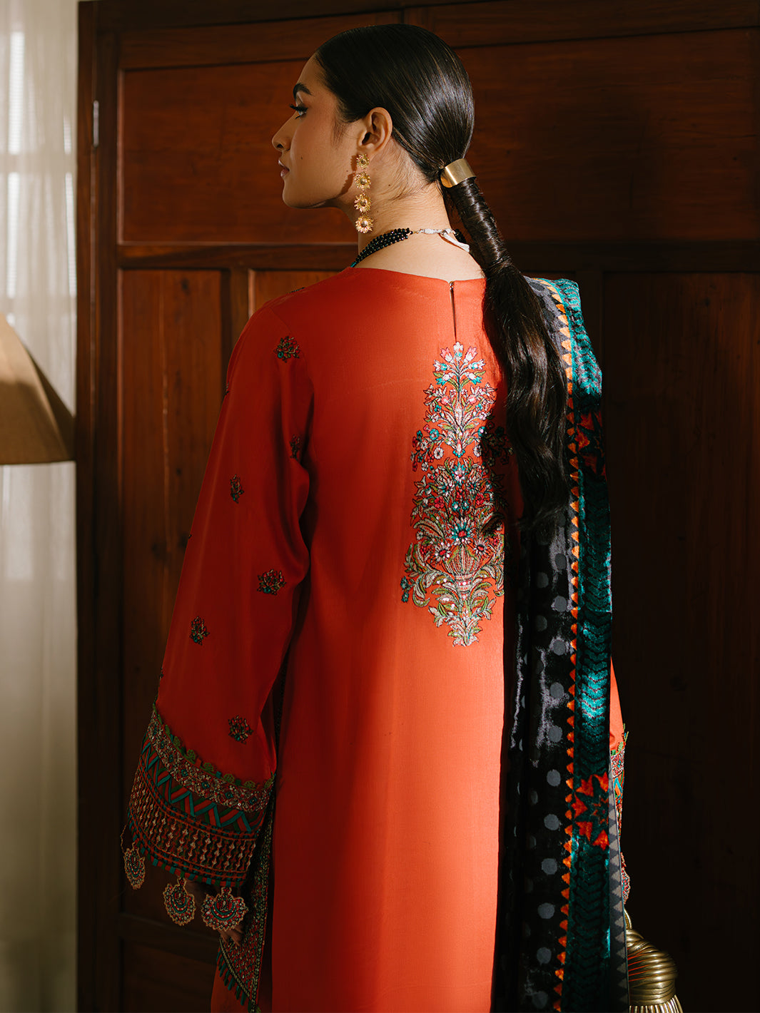 Bin Ilyas | Olivia Embroidered Winter 24 |  525 - B by Bin Ilyas - Designer Dress - Type: Ladies Clothes - Available at Libayah - 100% Original