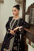 Aabyaan | Miraal Signature Embroidered Viscose | FATIN (AV-09) by Aabyaan - Designer Dress - Type: Luxury - Available at Libayah - 100% Original