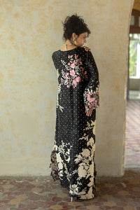 Zainab Chottani | Summer Edition 26 | Black Charm Kaftan by Zainab Chottani - Designer Dress  - Type : Ladies Clothes - Available at Libayah - 100% Original 