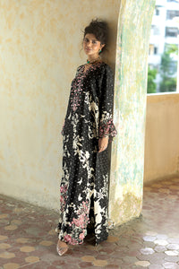 Zainab Chottani | Summer Edition 26 | Black Charm Kaftan by Zainab Chottani - Designer Dress  - Type : Ladies Clothes - Available at Libayah - 100% Original 