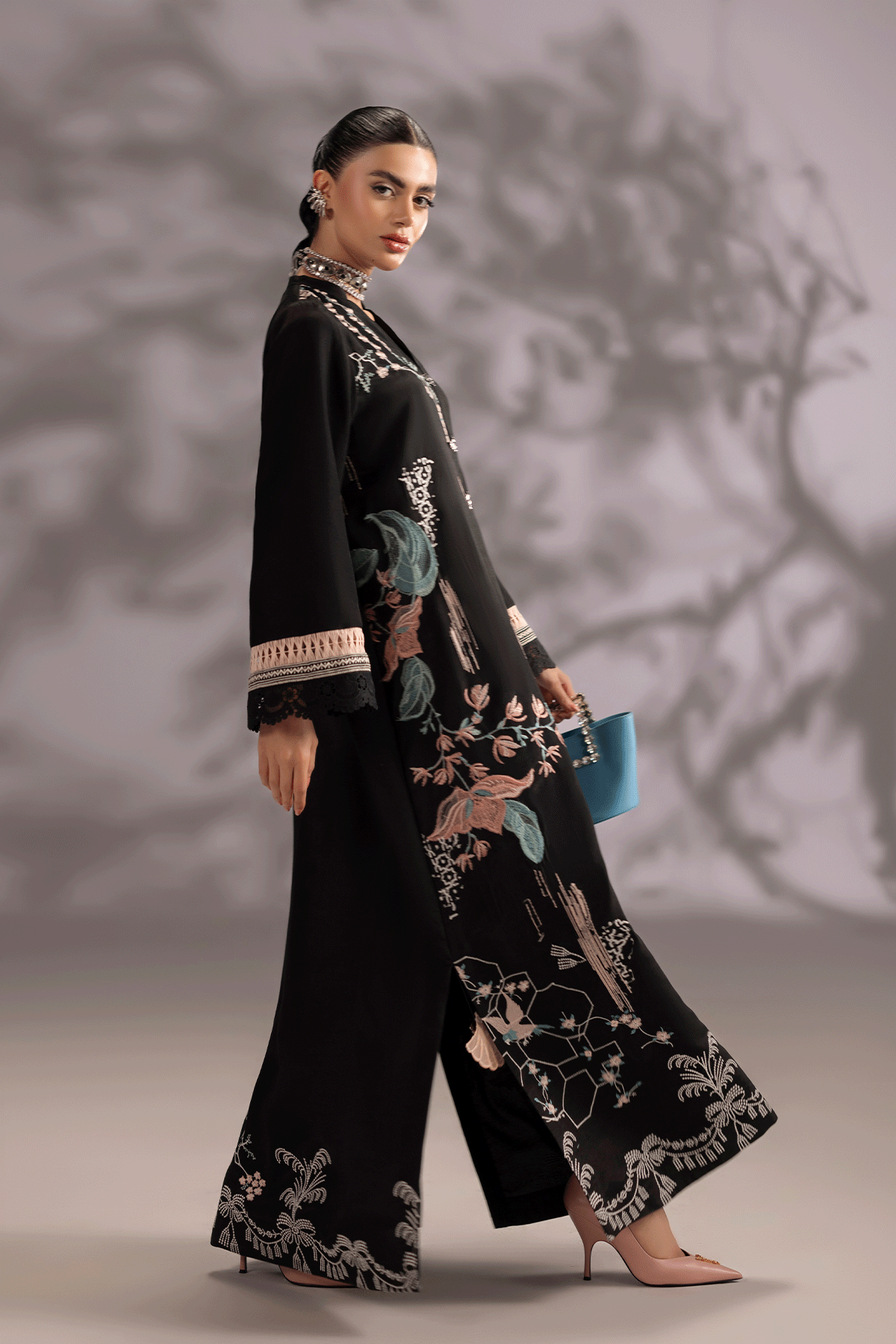 Erum Khan | Summer Whisper | Lady Charm - Designer Dress - Type : Ladies Clothes - Available at Libayah - 100% Original